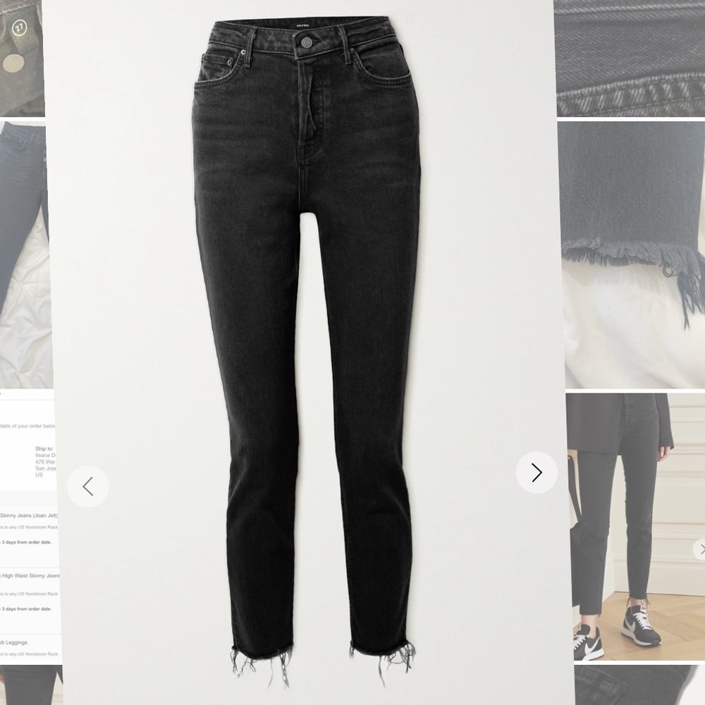 GRLFRND Karolina Jeans in Black